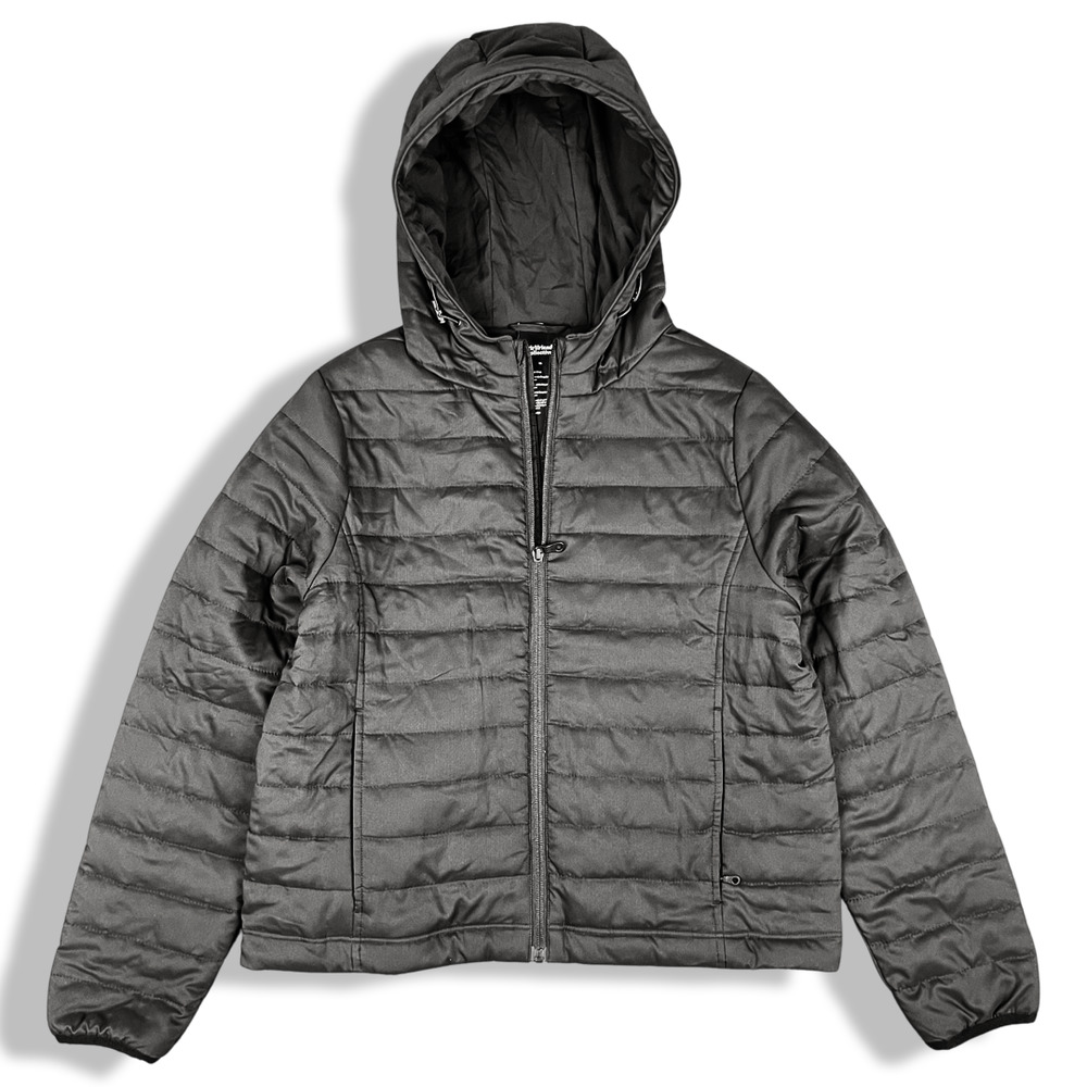 Girlfriend Collective Black Packable Puffer